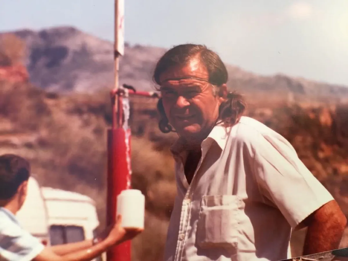 Francisco «Ayo», fundador del Chiringuito Ayo en Playa de Burriana, Nerja