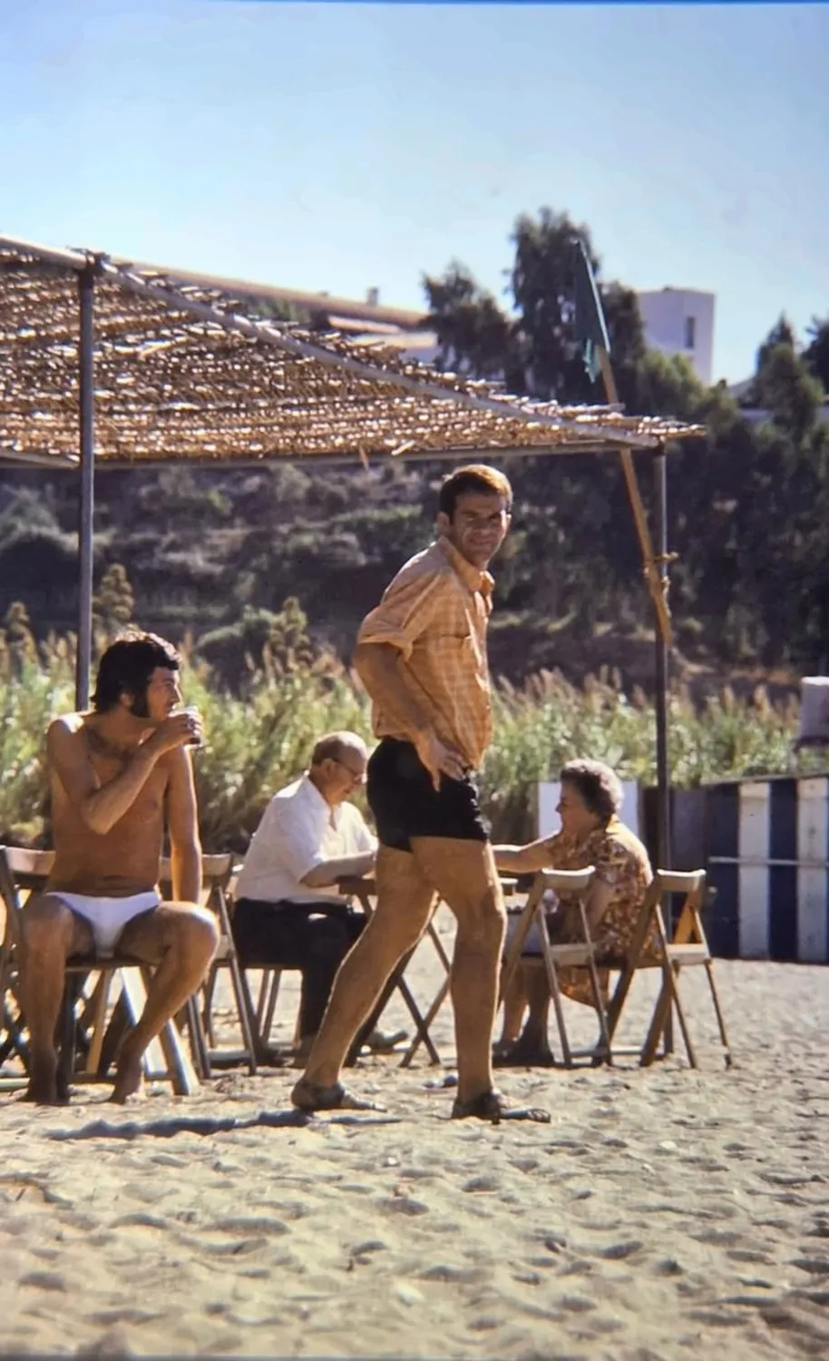 Archivo histórico del Chiringuito Ayo, Playa de Burriana, Nerja