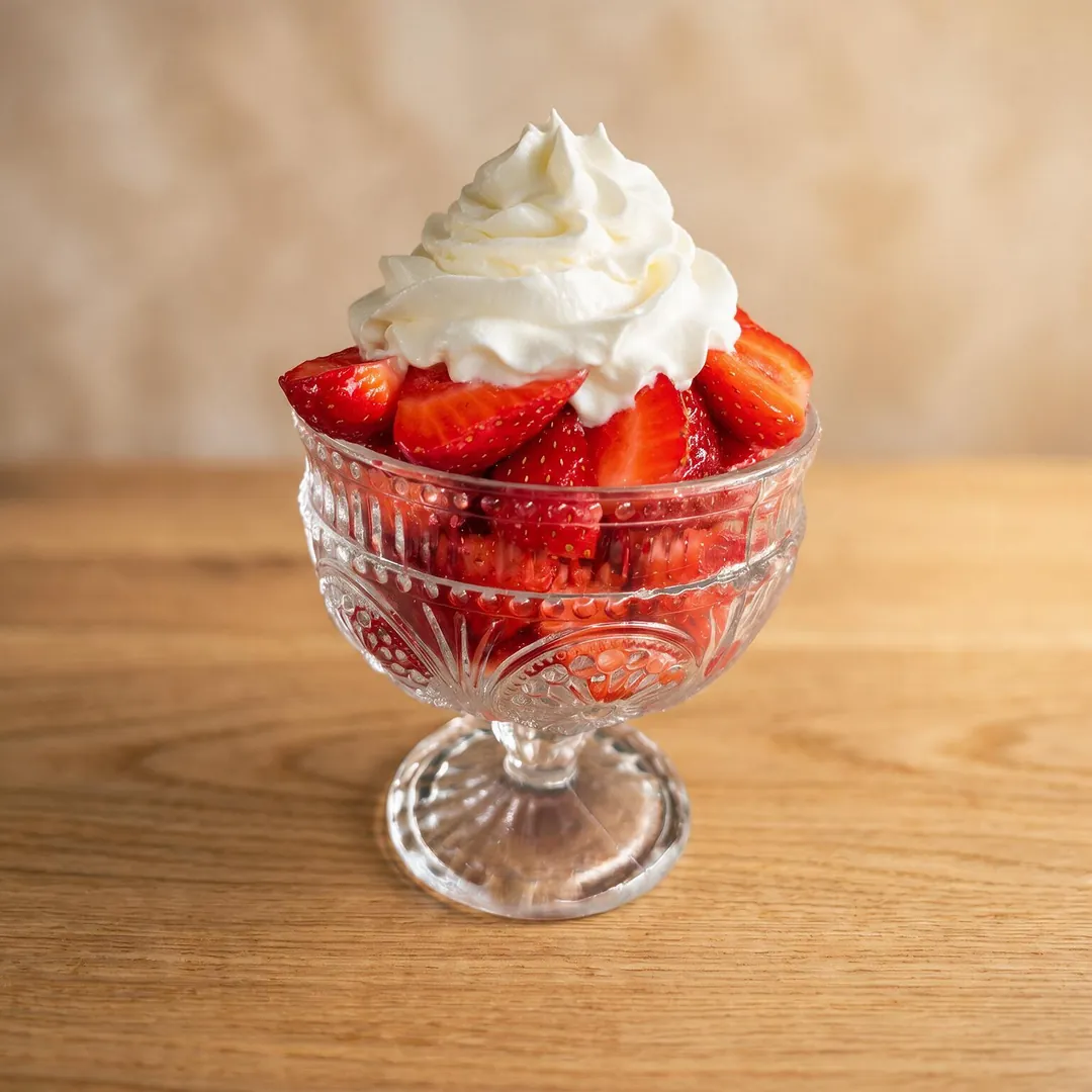 Fresas con nata