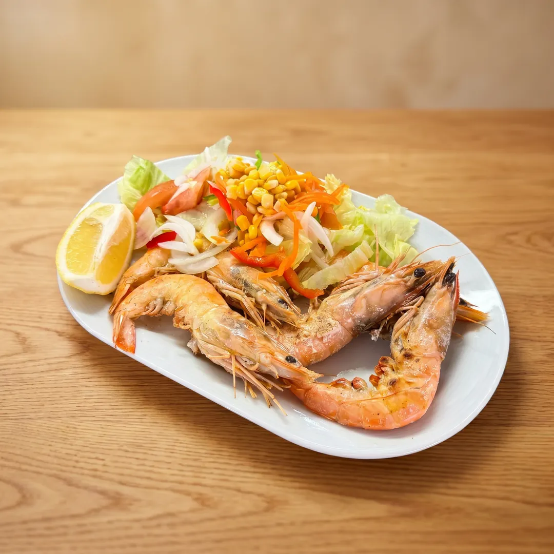Langostinos a la plancha