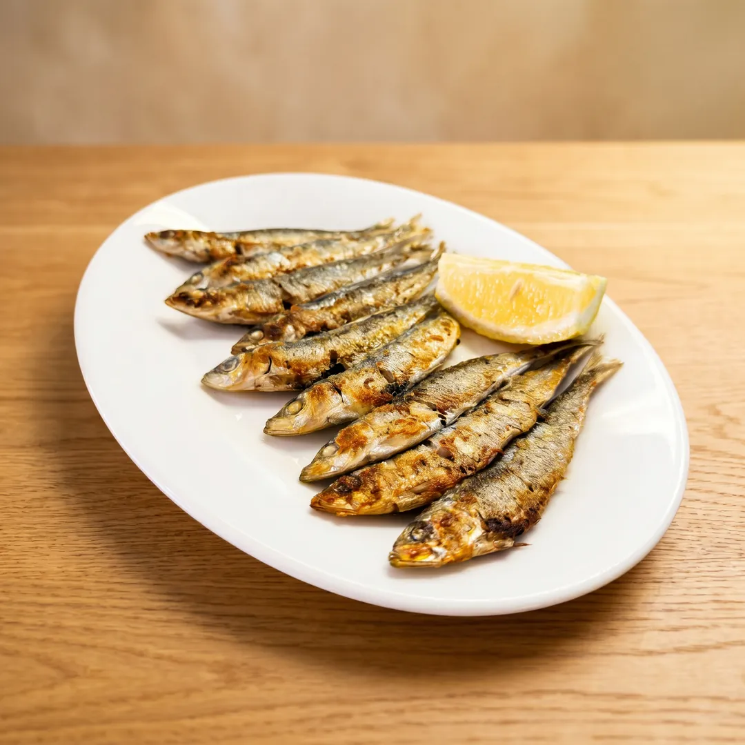 Sardinas a la plancha