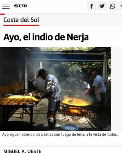 Ayo, el indio de Nerja