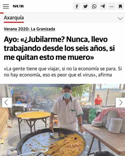 Ayo: «¿Jubilarme? Nunca